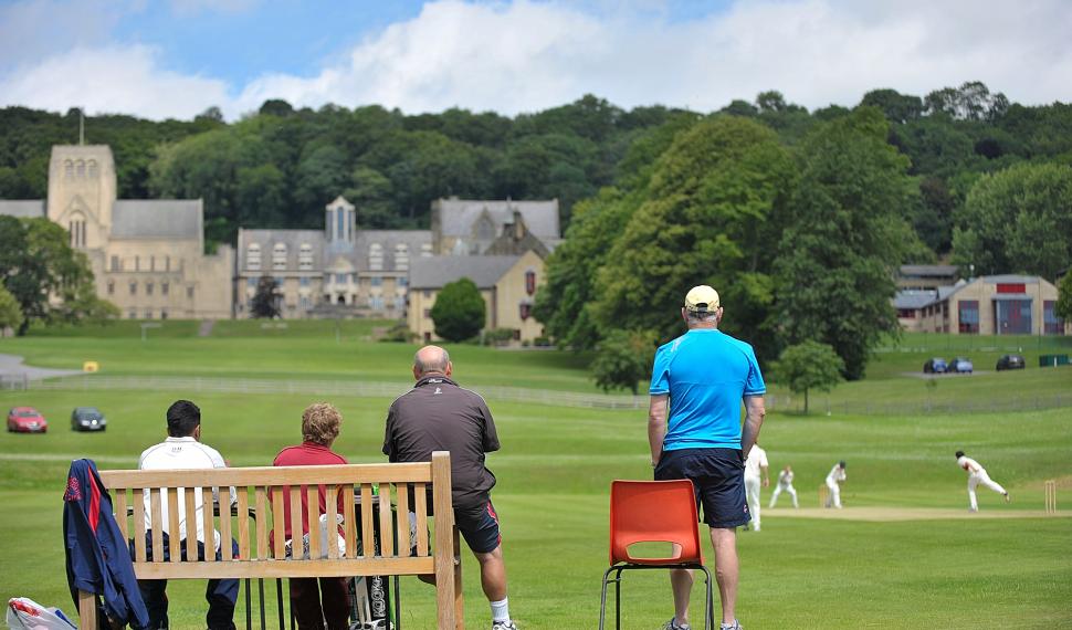 Cricket in the Ampleforth valley